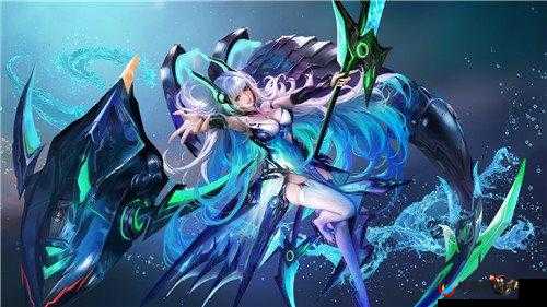 《盛世容颜机魂鲨影——新斗罗小舞风格，机魂幻鲨小白美壁纸璀璨降临》