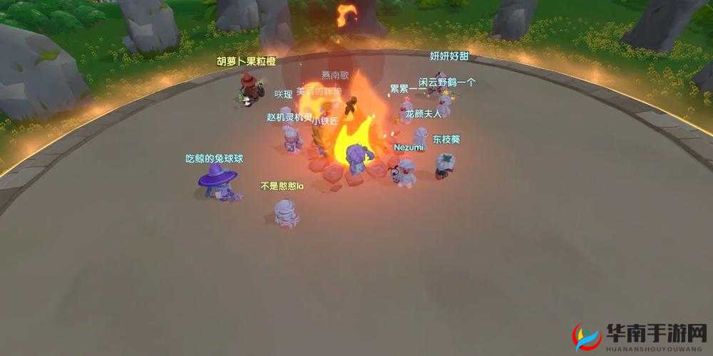 摩尔庄园手游夜色下的狂欢：篝火晚会全玩法揭秘