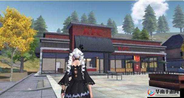 荒野行动老城餐厅上屋顶技巧分享