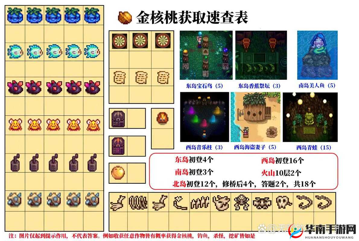 星露谷物语蚌矿刷新机制及核桃收集方法全解析