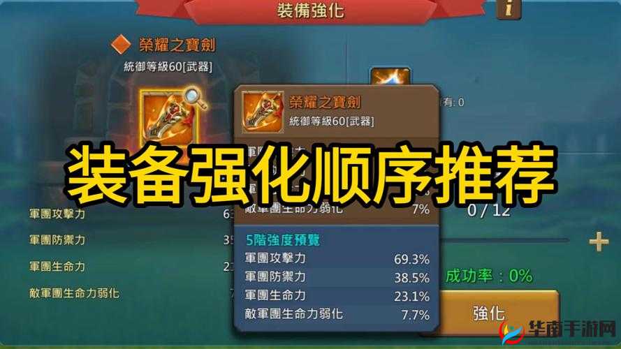 王国纪元打架锻造装备攻略：何种装备最优助力