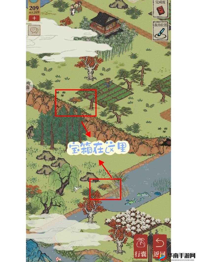 秦淮河畔秘宝探索：江南百景图隐藏宝箱获取攻略