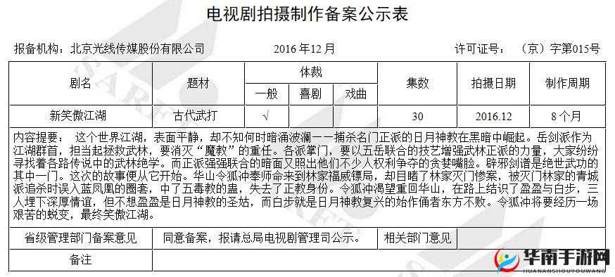 新笑傲江湖全剧情解析：角色命运与江湖恩怨一览