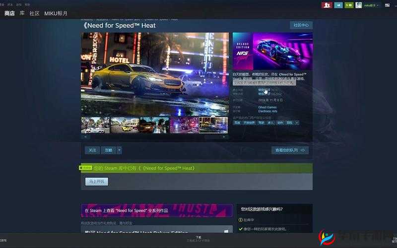 《极品飞车：热度》PC版价格揭秘：到底要花多少钱？