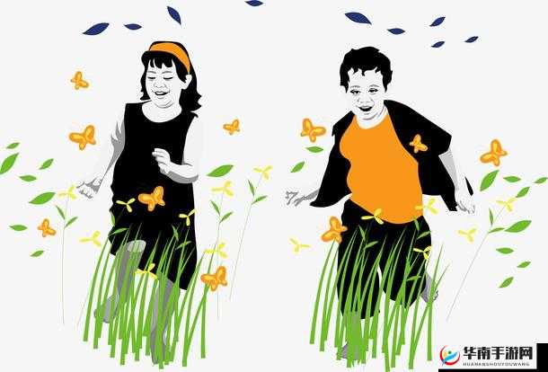 情侣插秧姿势参考绘画：浪漫田园风情展现