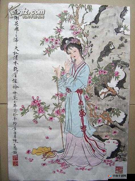 古代女子插花弄玉，演绎别样人生