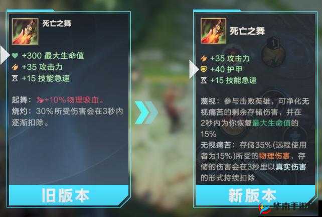 LOL7.9 版本死亡之舞的调整详情全知道 详细呈现