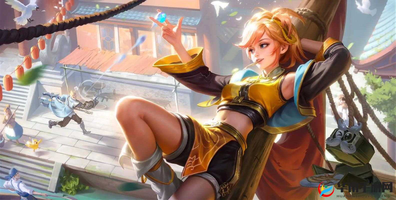 王者荣耀姬小满奖励自己：超可爱画面