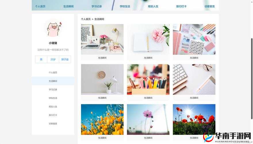 html 成品网站：一个优秀的网站范例