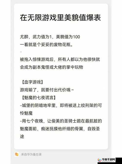 在逃生游戏里当笨蛋美人无限：美貌与智慧的完美结合