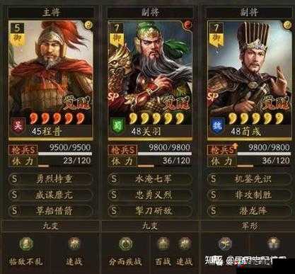 三国志战略版：程普为核心，打造坚不可摧的东吴铁壁阵容攻略