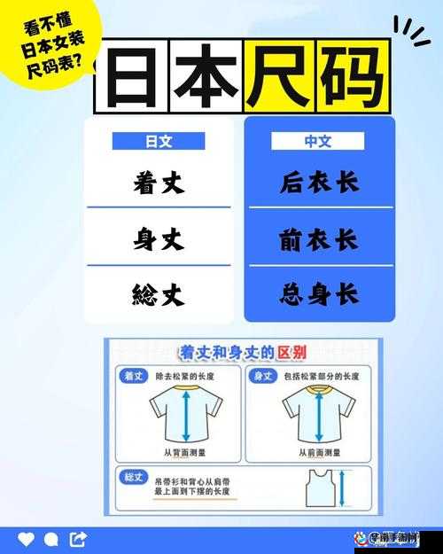 日本尺码 1 码 2 码 3 码的区别-详细解读