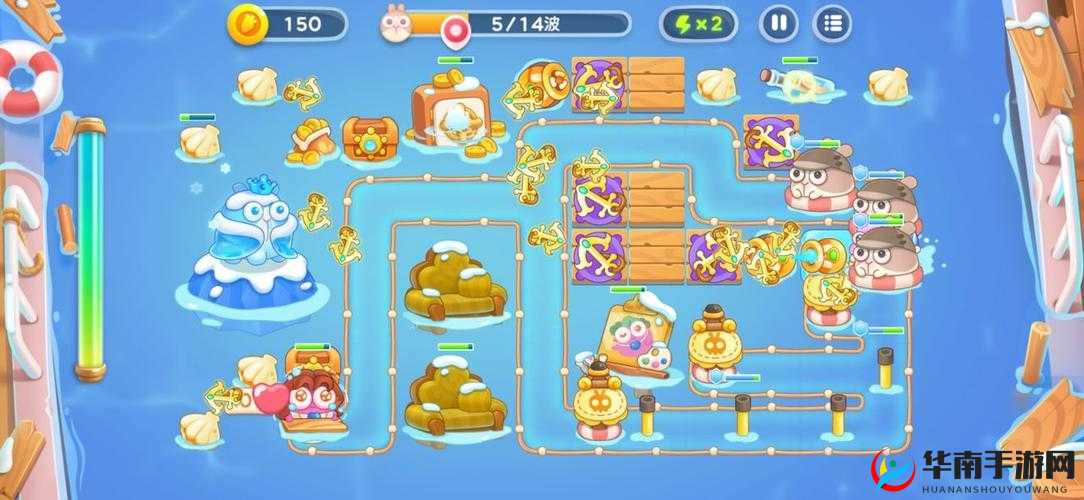 《保卫萝卜4：阿波尼克号第22关挑战，揭秘满星通关攻略》