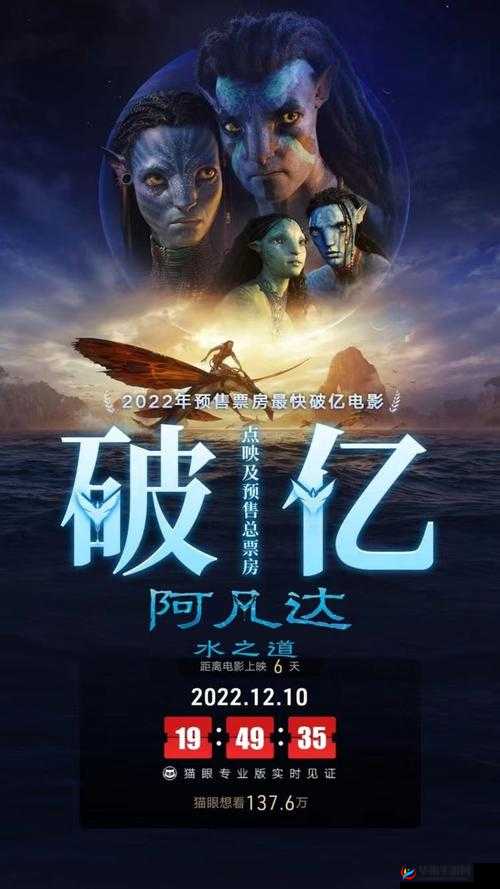 阿凡达2中国上映日期确定：令人期待的大片终于定档，敬请期待