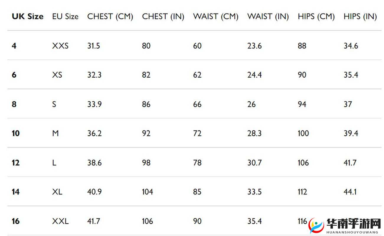 日本尺码与欧美尺码如何转换：尺码换算小技巧