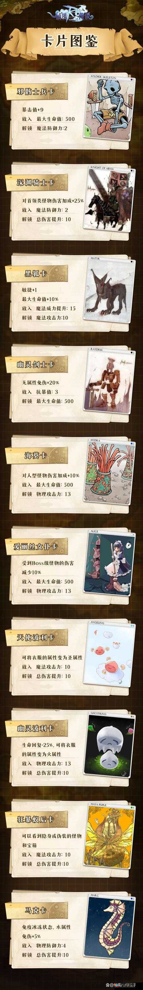 仙境传说RO手游，探索武器卡片背后的奇幻世界与冒险之旅