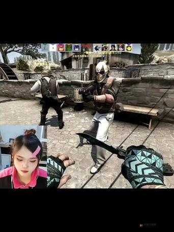 暴躁 CSGO 妹子：战场之上怒火燃烧无人能挡