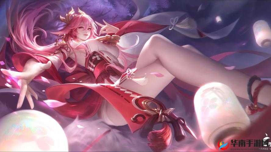 八重神子开襟大欧派乳液 SS：波涛汹涌的诱惑