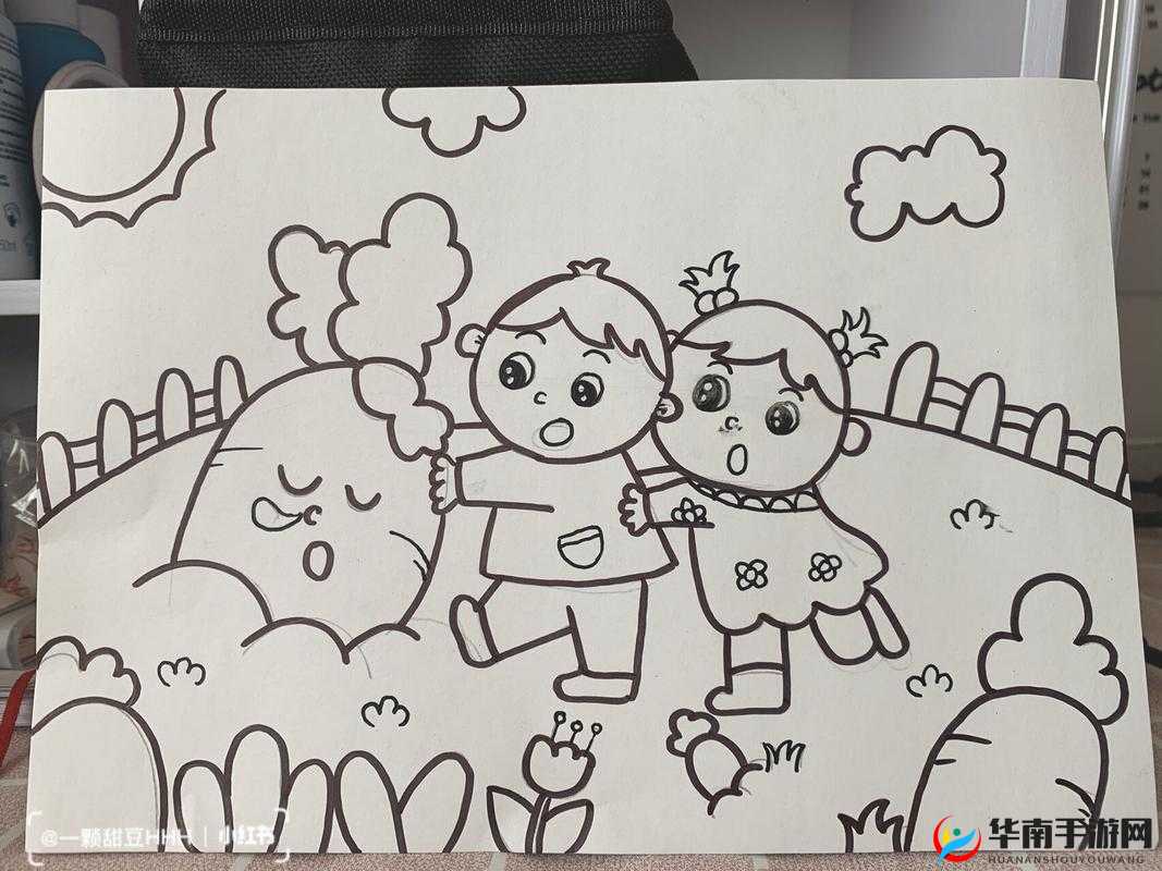 动漫二人世界拔萝卜怎么画：教你画出浪漫的情侣互动场景