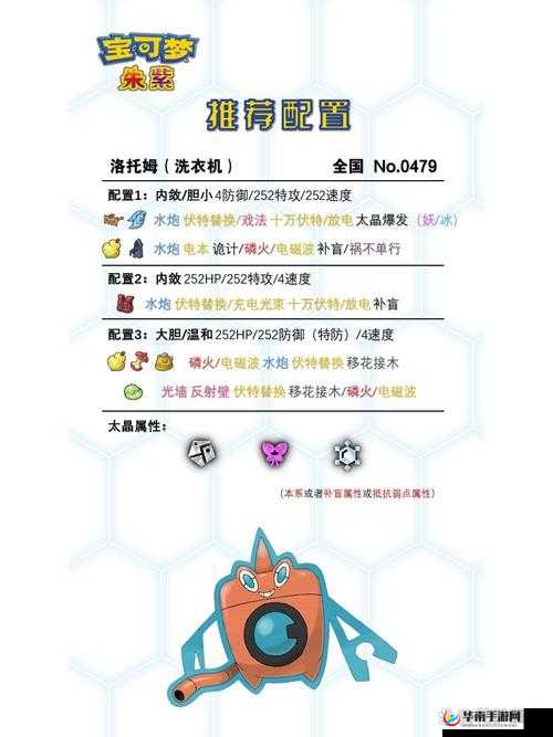 宝可梦剑盾游戏中清洗洛托姆的最佳配招与全面攻略指南