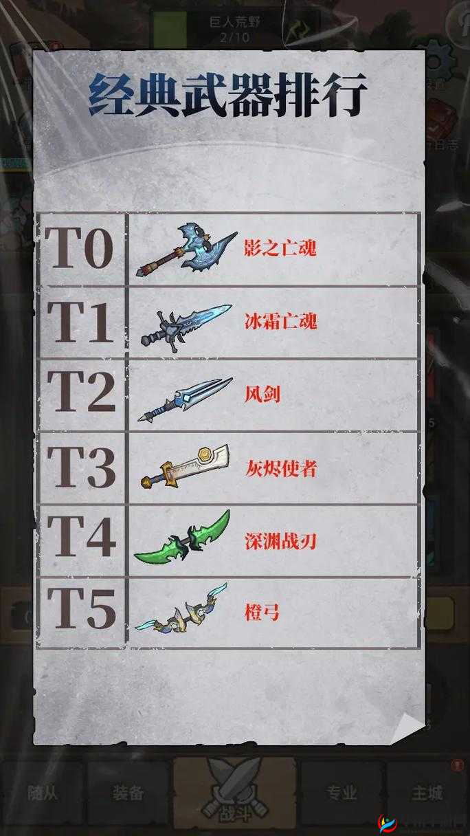 异化之地，全面解析最强武器推荐与高效使用攻略指南