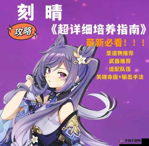 原神角色攻略，刻晴毕业圣遗物选择及全面培养方向解析