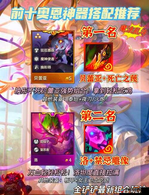 奥恩神器与传说之力深度剖析，揭秘金铲铲之战中的策略与奥秘