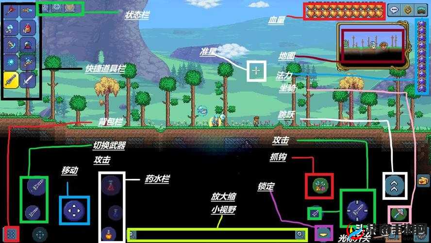 泰拉瑞亚新手开局，全面探索未知世界与应对多重挑战