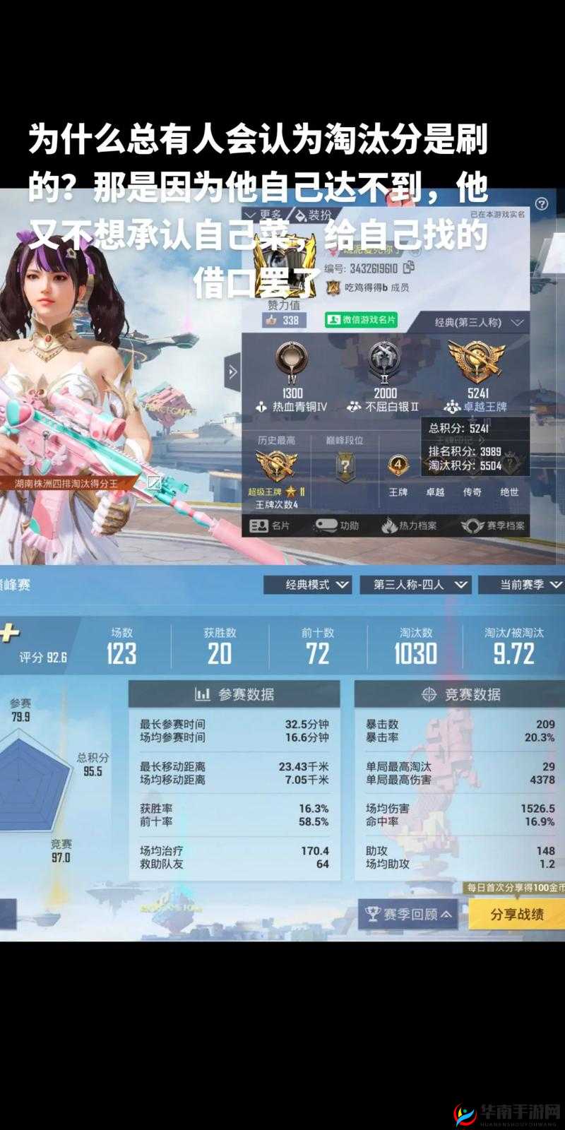 和平精英，揭秘提升淘汰分策略与巧妙伪装成高手的艺术技巧