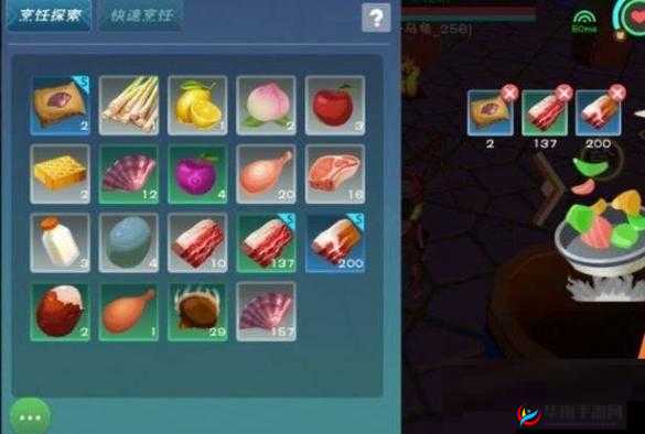 创造与魔法游戏攻略，岩火剑齿虎饲料高效制作与资源管理技巧