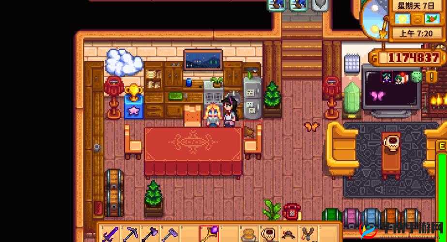 星露谷物语游戏攻略，如何在其他玩家的家中度过夜晚的详细步骤