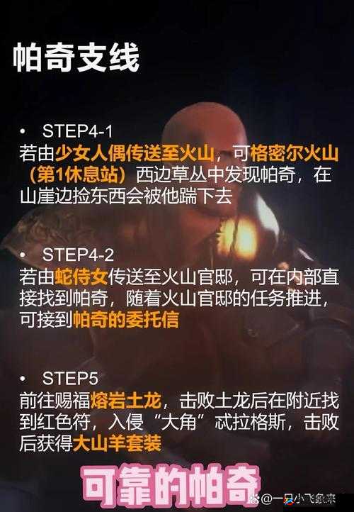 艾尔登法环帕奇支线任务，探索未知，开启一场充满惊喜的意外冒险之旅