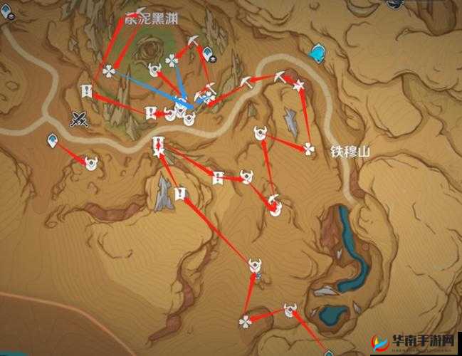 原神沙漠区域全面探索，揭秘隐藏宝箱位置与获取攻略