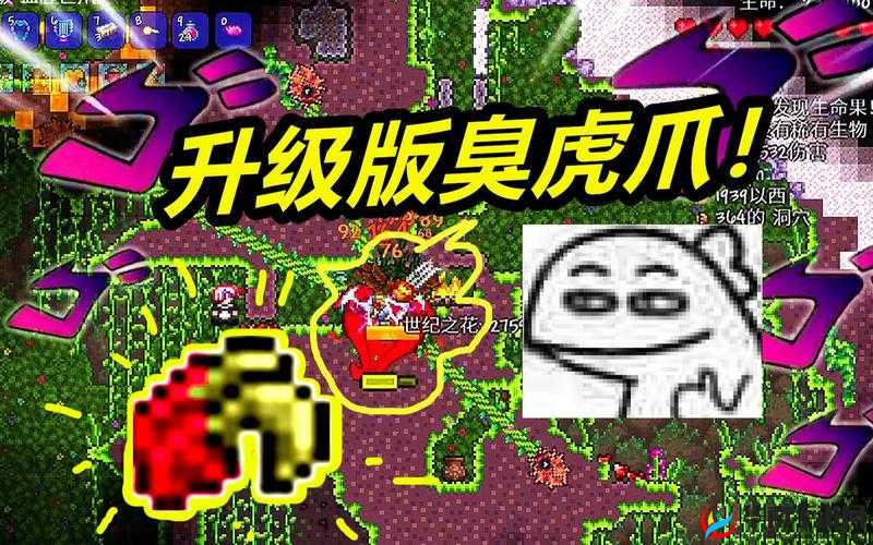 泰拉瑞亚游戏中臭虎爪的性能特点与使用效果全面解析