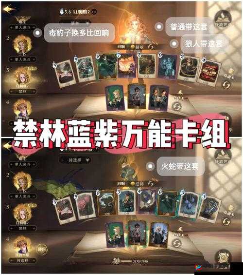 哈利波特禁林探险必备，精选高效卡组助你如虎添翼，轻松应对挑战
