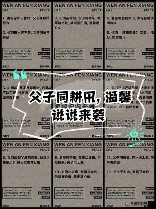 儿子代父职耕母田：传统家庭责任与现代生活的交融与挑战