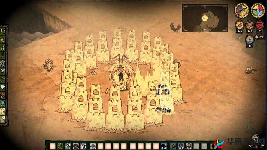 饥荒生存挑战，如何在走位中巧妙打怪提升生存几率？