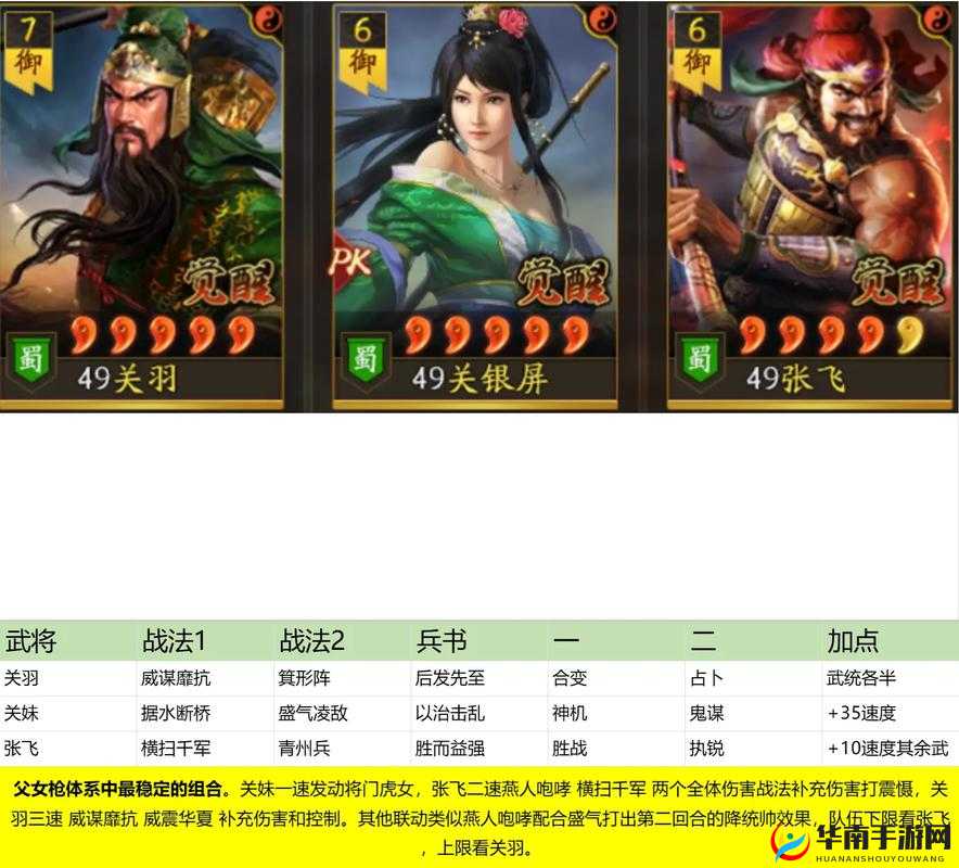三国志战略版父女枪怎么玩？全面攻略助你称霸战场！