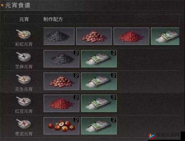 明日之后如何制作美味元宵？详细步骤大揭秘引发期待！