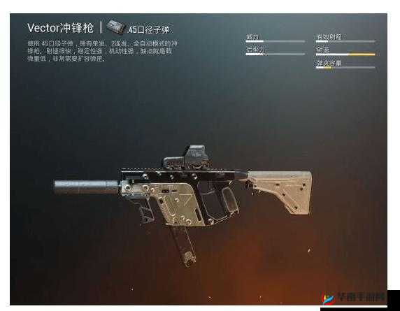 绝地求生全军出击，Vector冲锋枪最佳拾取点与配件搭配，你知道吗？