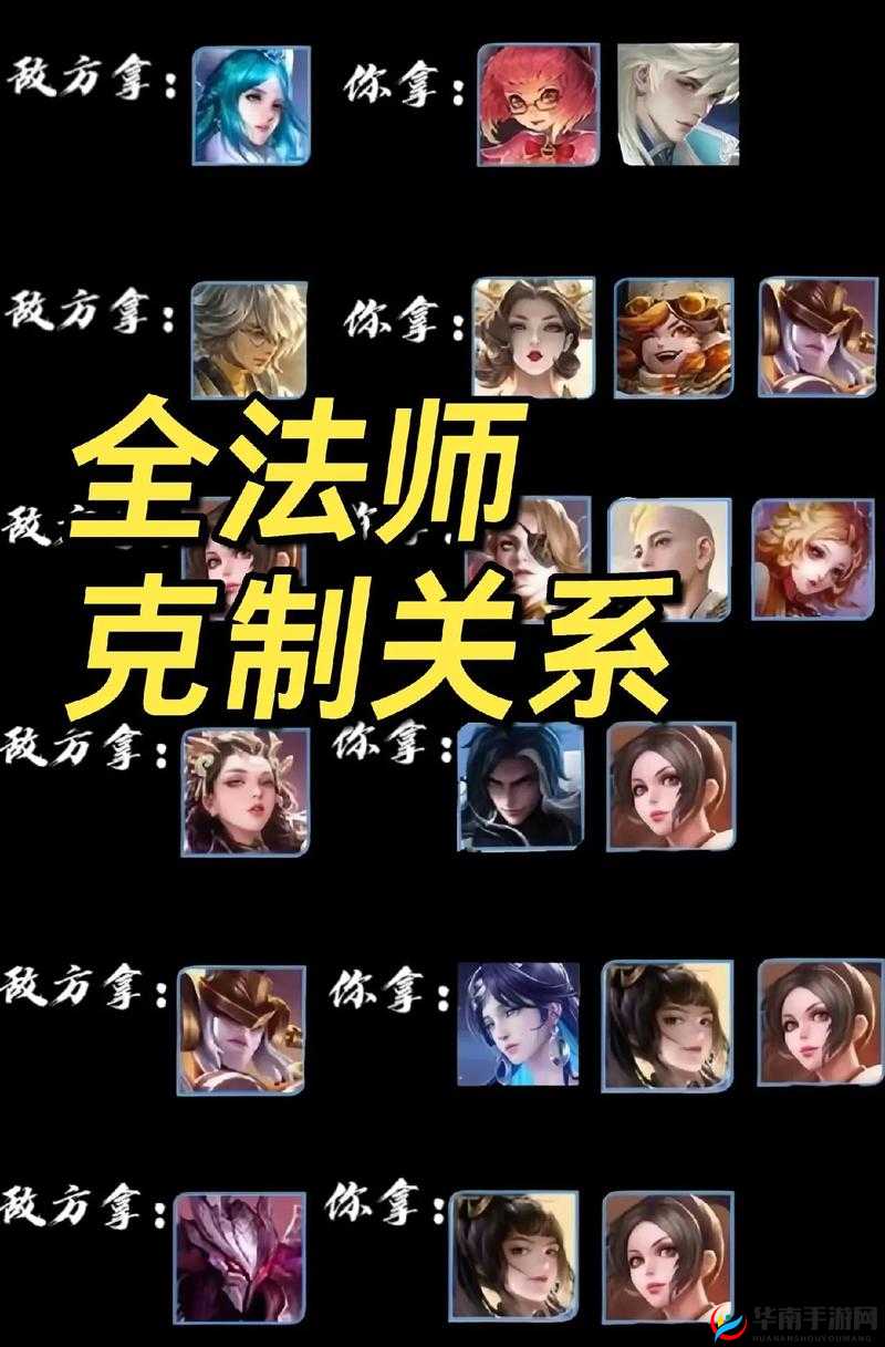 魔霸对决中如何运用知己知彼策略，百战不殆？克制关系全揭秘！