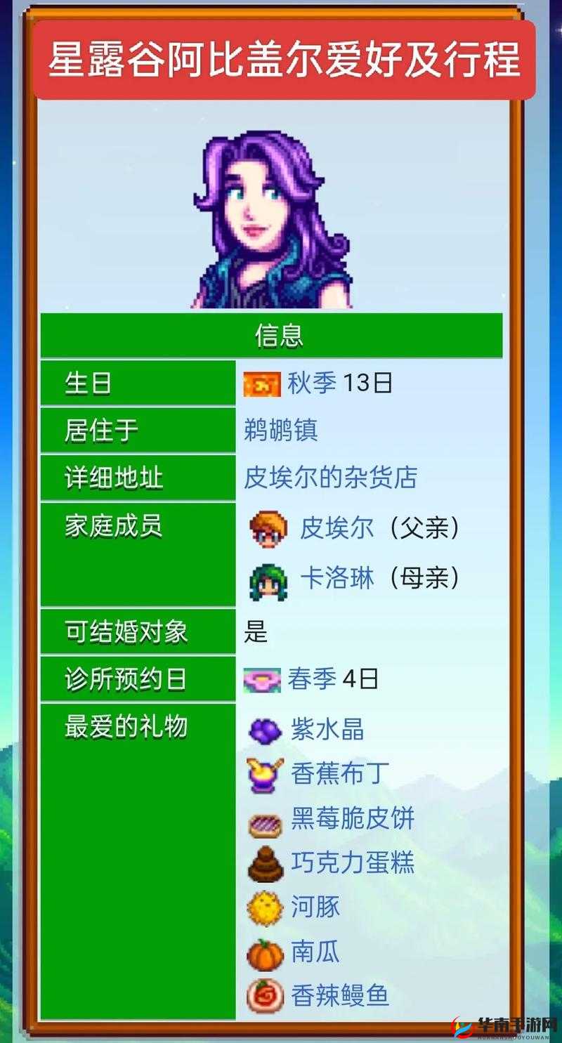 星露谷物语中阿比盖尔事件究竟隐藏着什么秘密？全面心得解析来袭！