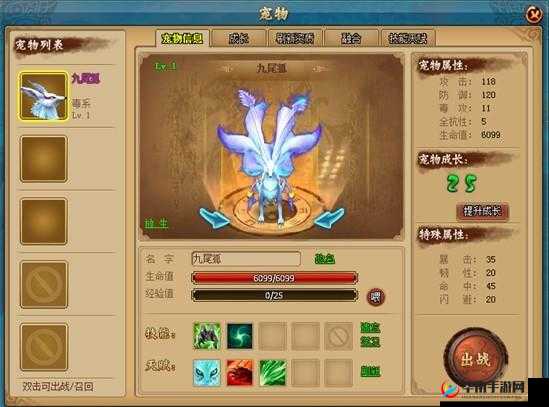 疾风战纪宠物系统究竟有多深？全面解析带你一探究竟！