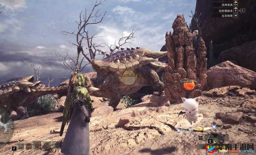 挑战极限深入怪物猎人世界大蚁冢荒地，揭秘稀有生物捕捉全攻略