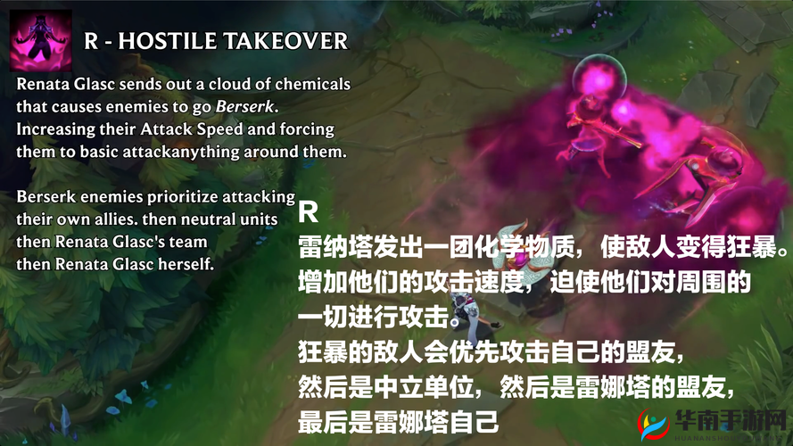 英雄联盟新英雄雷娜塔技能全解析：5大独特效果震撼登场